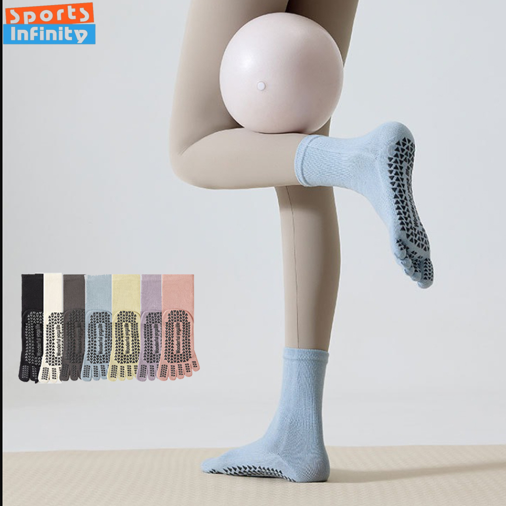 Toe Sock Split - Skarpety do jogi z pięcioma palcami,
