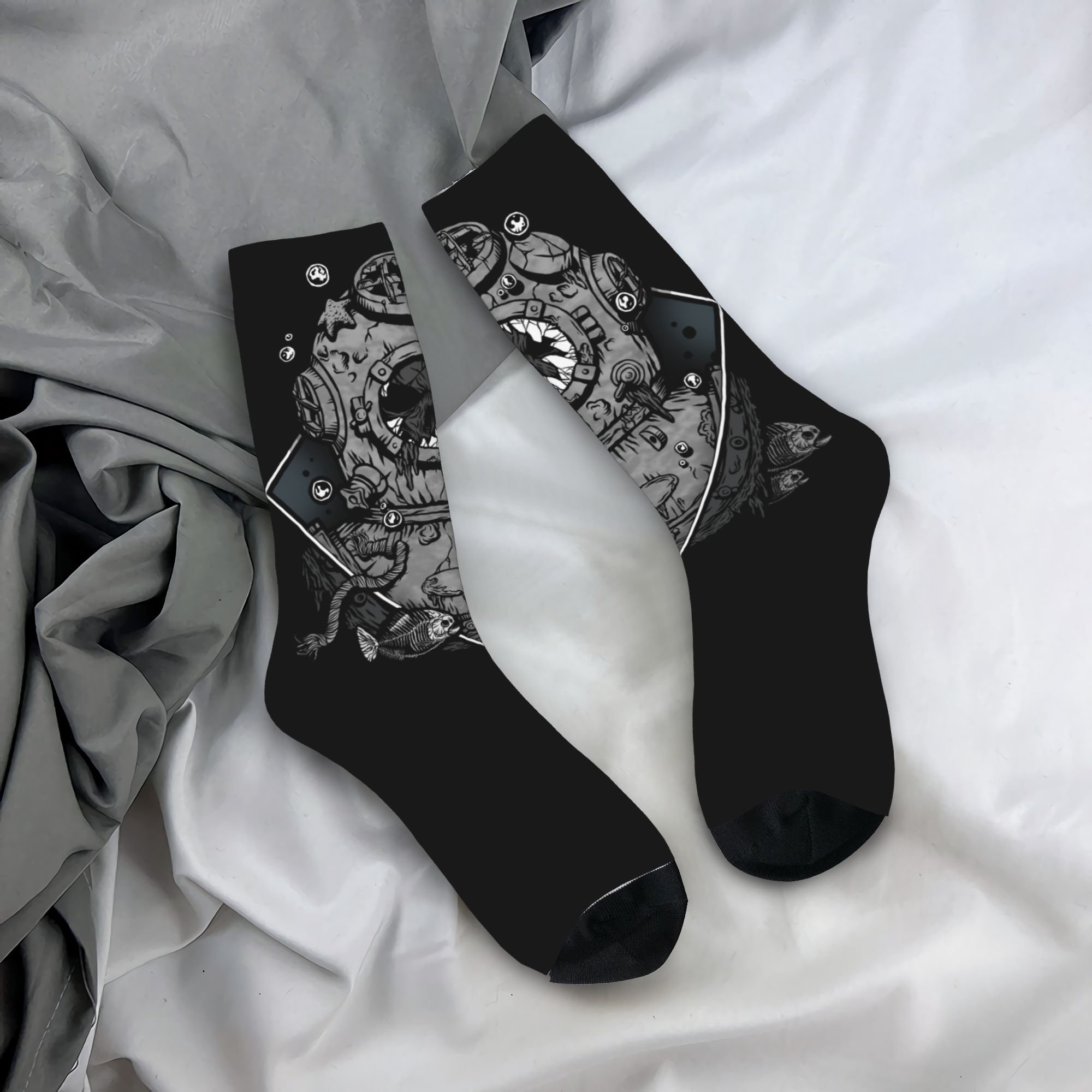 Dress Sock Men - Zabawne męskie skarpety do nurkowania z
