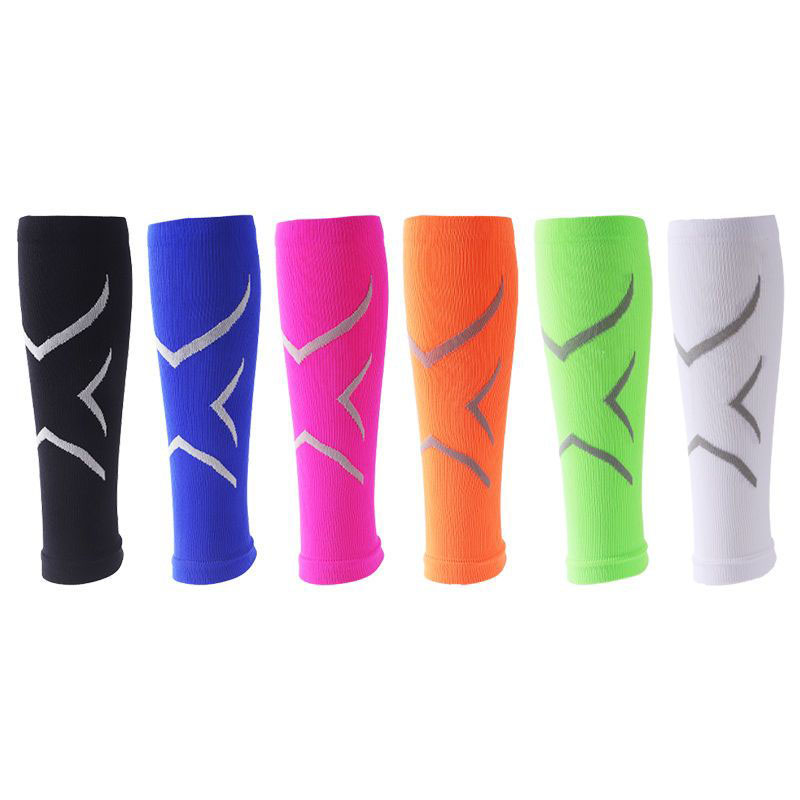 Compression Sleeve Calf - 1 para unisex sportowe ochraniacze na