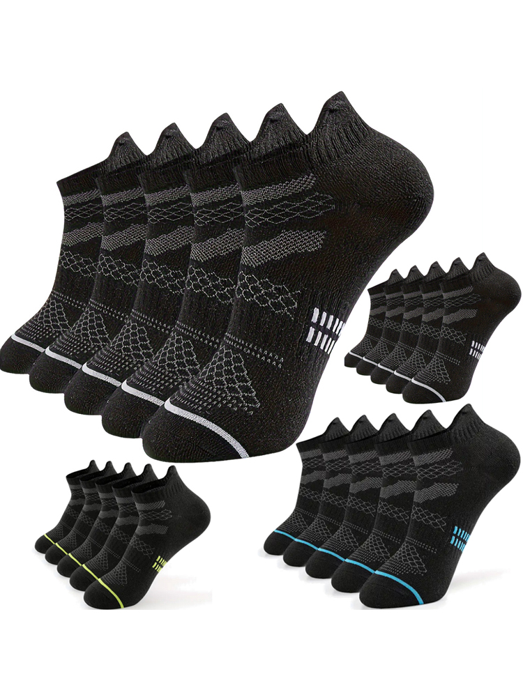 No Show Sock Women - 10 Par Unisex Miękkich, Niskich Skarpetek