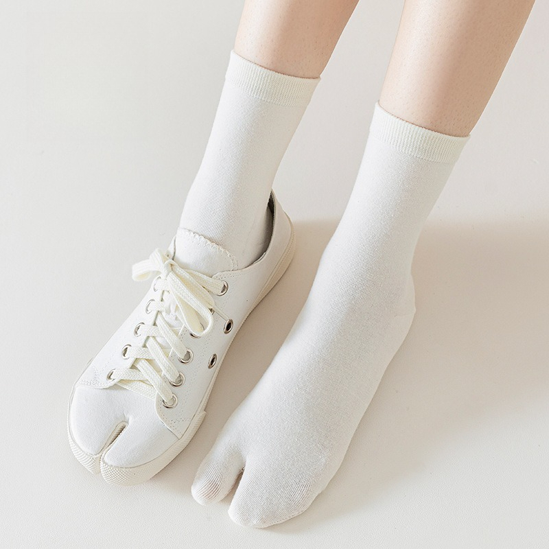 Toe Sock Split - 1 Para Bawełnianych Skarpet Tabi w