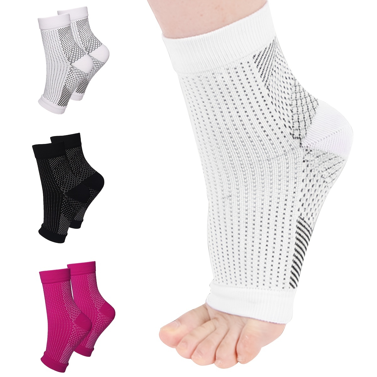 Ankle Brace Sock - Skarpety podtrzymujące kostkę, oddychające, na zapalenie