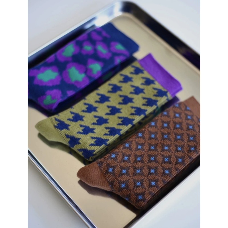 Cotton Crew Sock Pack - Damskie skarpetki za kostkę, 2 pary,