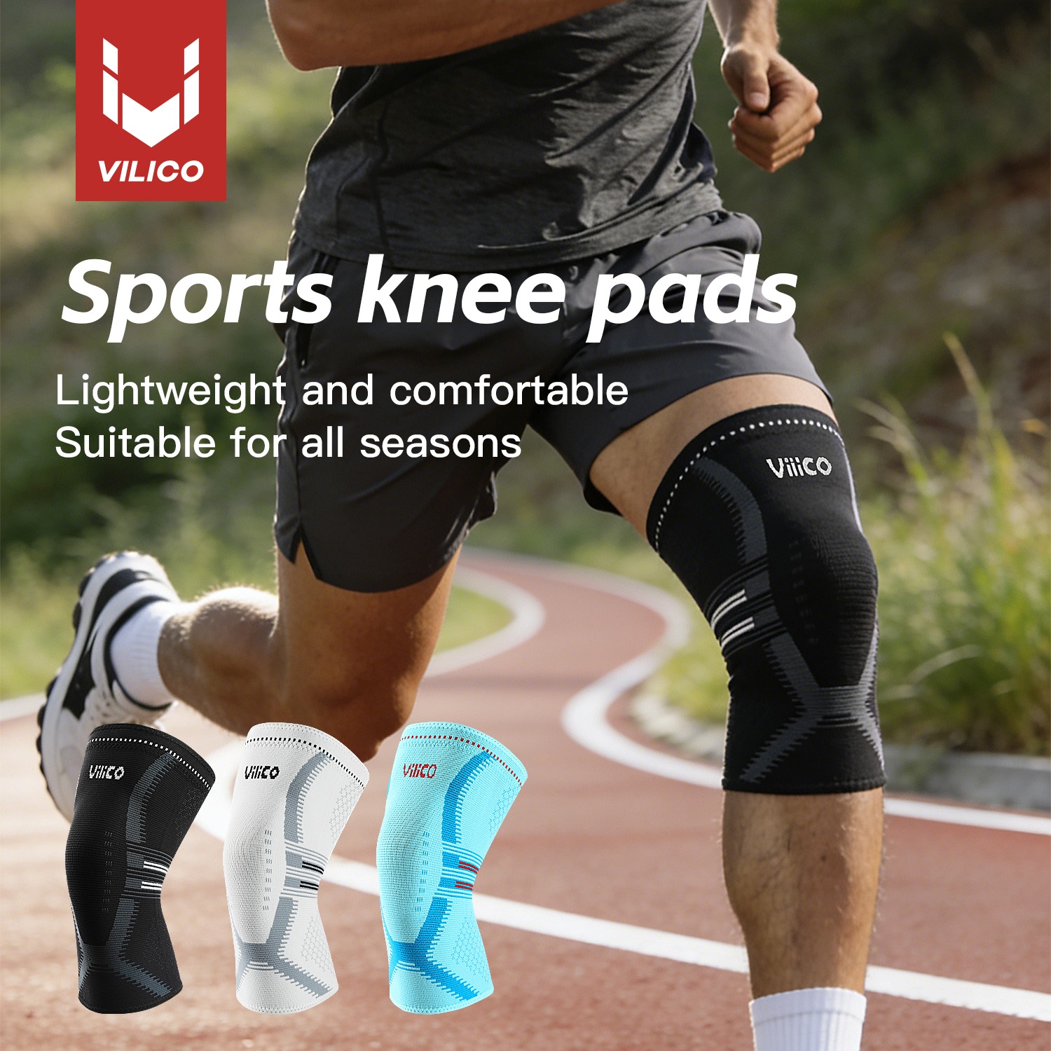 Compression Sleeve Calf - 1 SZT. Orteza na kolano dla