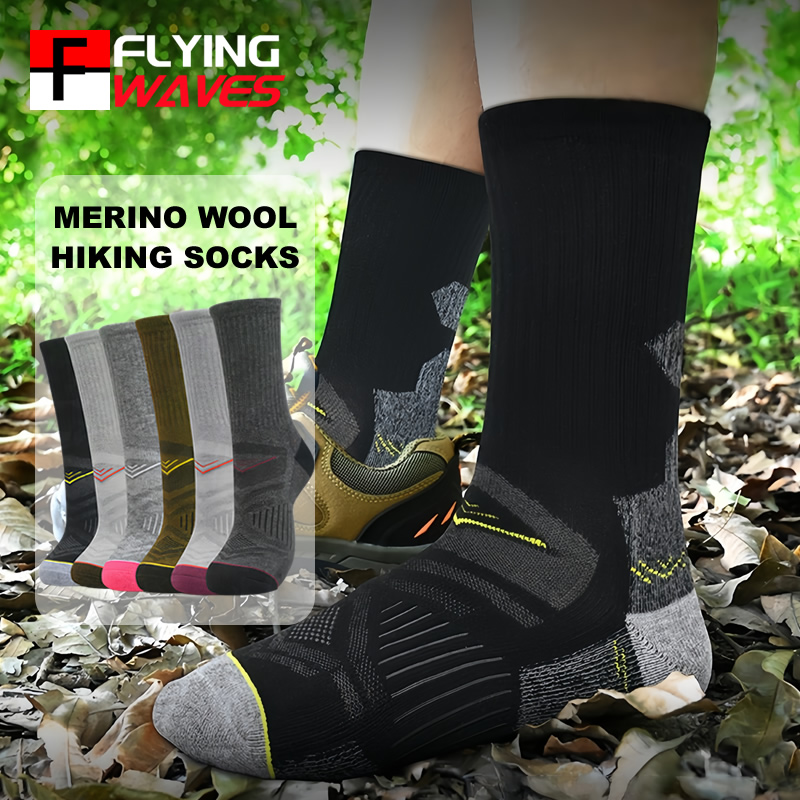 Wool Hiking Sock - Skarpety outdoorowe z wełny merino dla