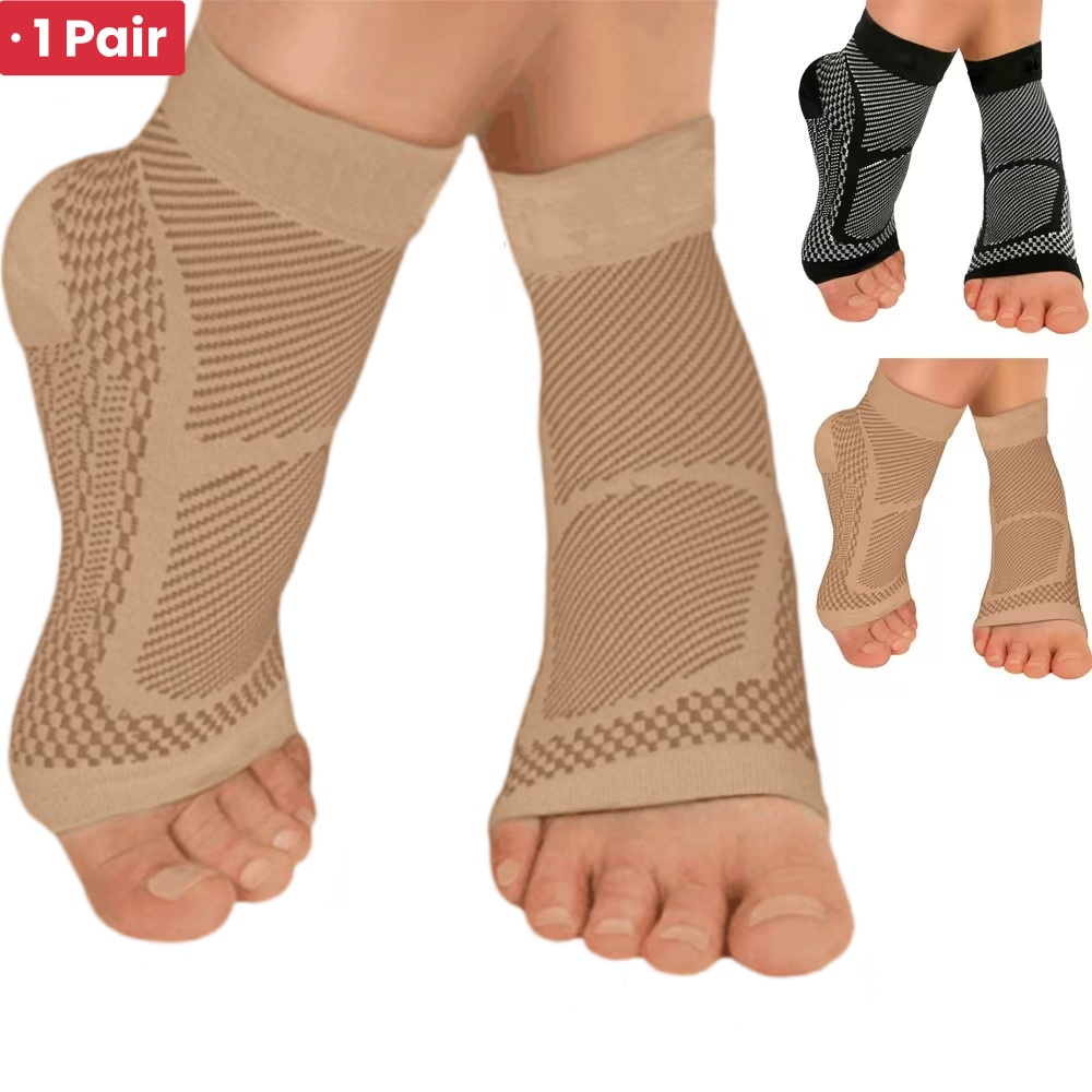 Ankle Brace Sock - 1 para sportowa orteza kostki rękaw