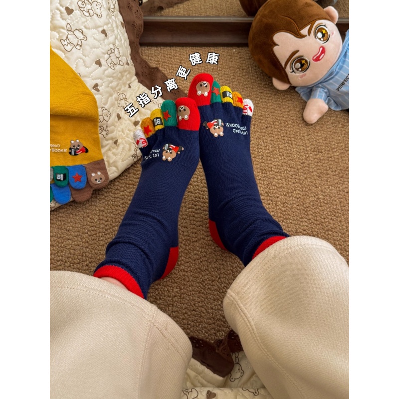 Toe Sock Split - Średniej długości skarpetki z oddzielonym palcem,