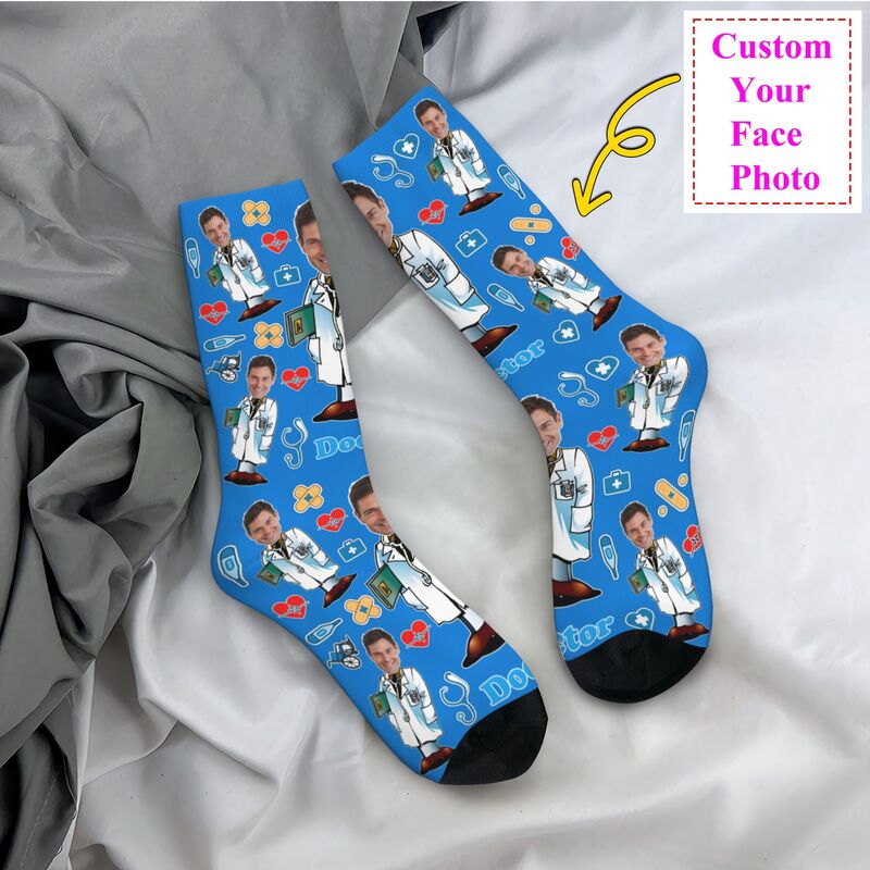 Dress Sock Men - Skarpety męskie damskie unisex z własnym