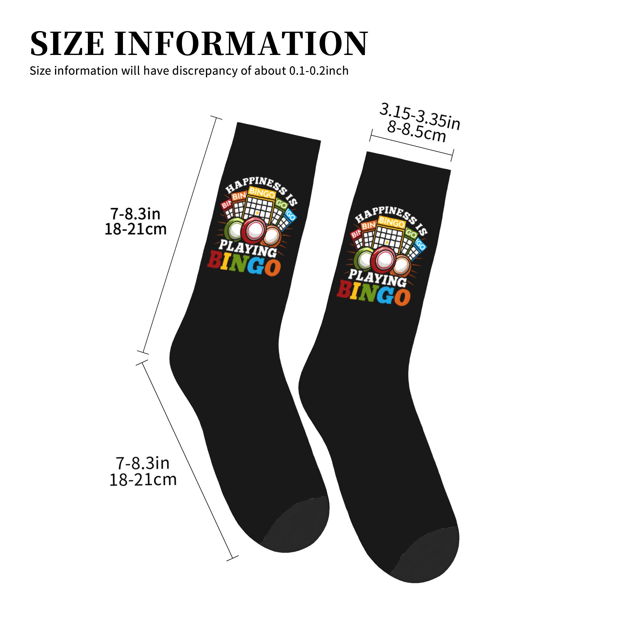 Gorące skarpetki Bingo z motyw – Dress Sock Men recenzja i cena