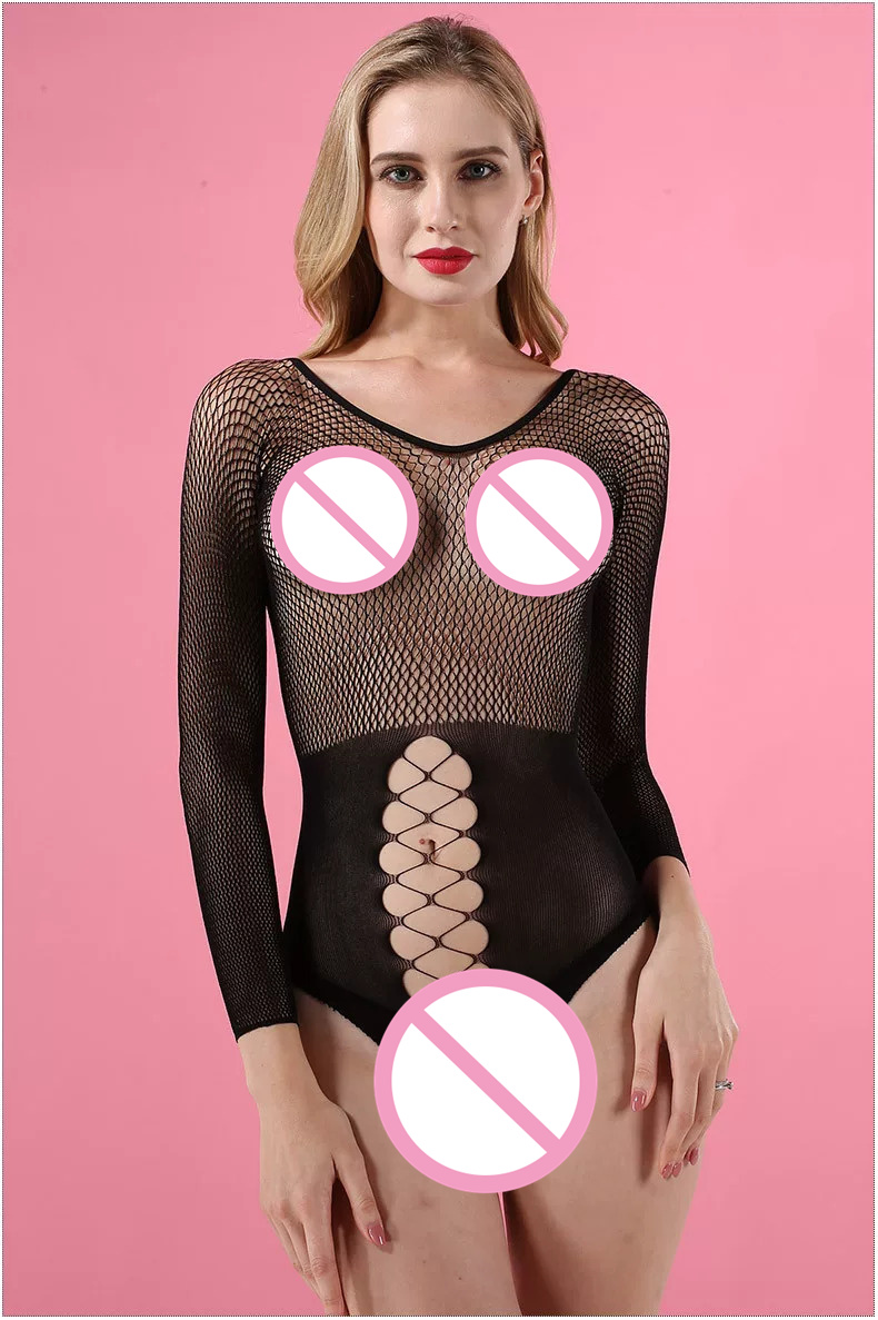 Seksowna czarna siateczkowa bi – Fishnet Stocking Women recenzja i cena