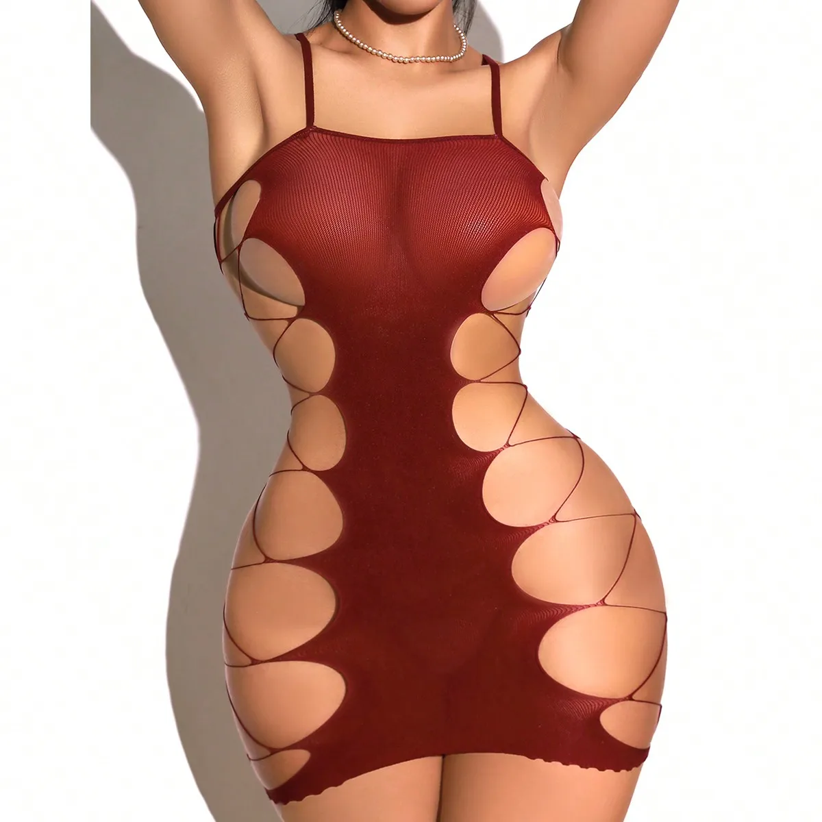 Nowa Moda Damska Bielizna Body – Fishnet Stocking Women recenzja i cena