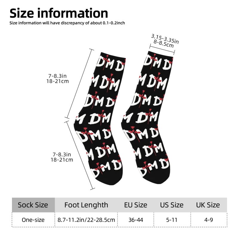 Męskie skarpety Depeche Mode,  – Dress Sock Men recenzja i cena