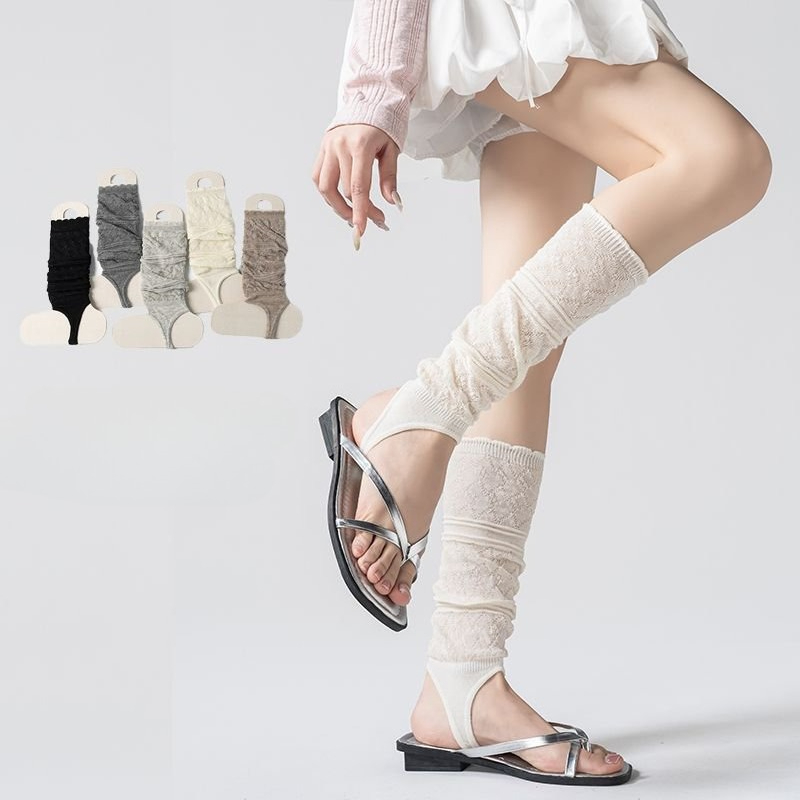 1 Para Estetycznych Retro ażur – Boot Sock Slouchy recenzja i cena
