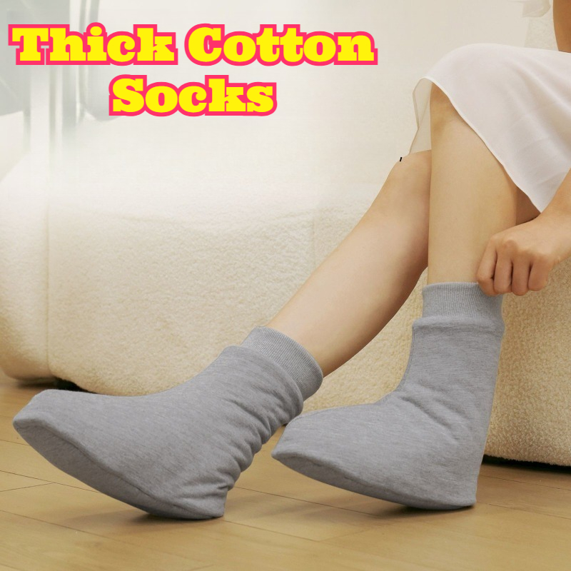 Grube, ciepłe skarpety do łóżk – Thermal Sock Winter recenzja i cena