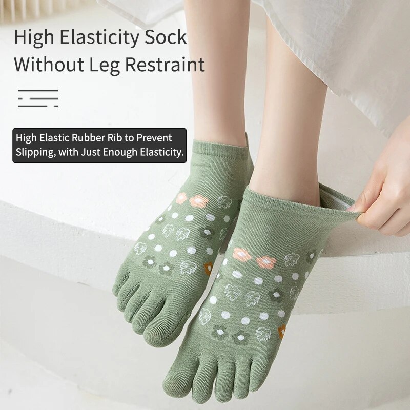 3 pary damskich skarpetek na w – Toe Sock Split recenzja i cena