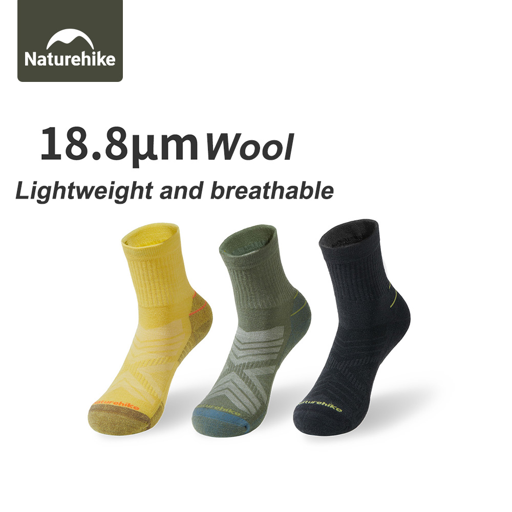 Skarpety sportowe Naturehike m – Wool Hiking Sock recenzja i cena