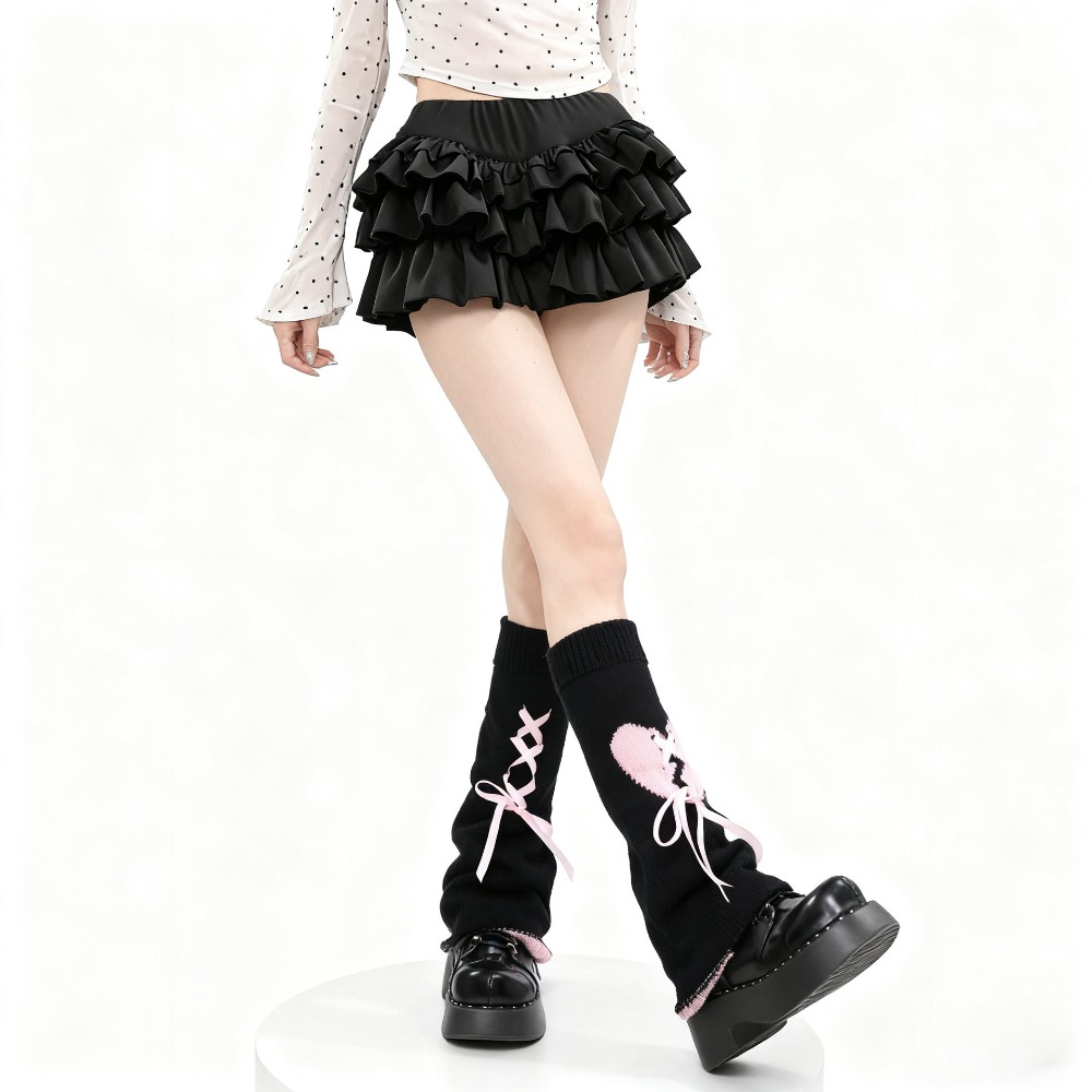 Ocieplacze na nogi w stylu Y2K – Boot Sock Slouchy recenzja i cena