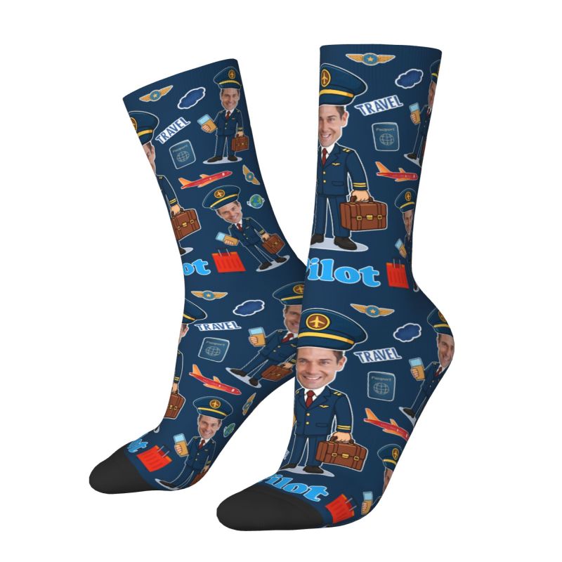 Śmieszne męskie skarpetki z na – Dress Sock Men recenzja i cena