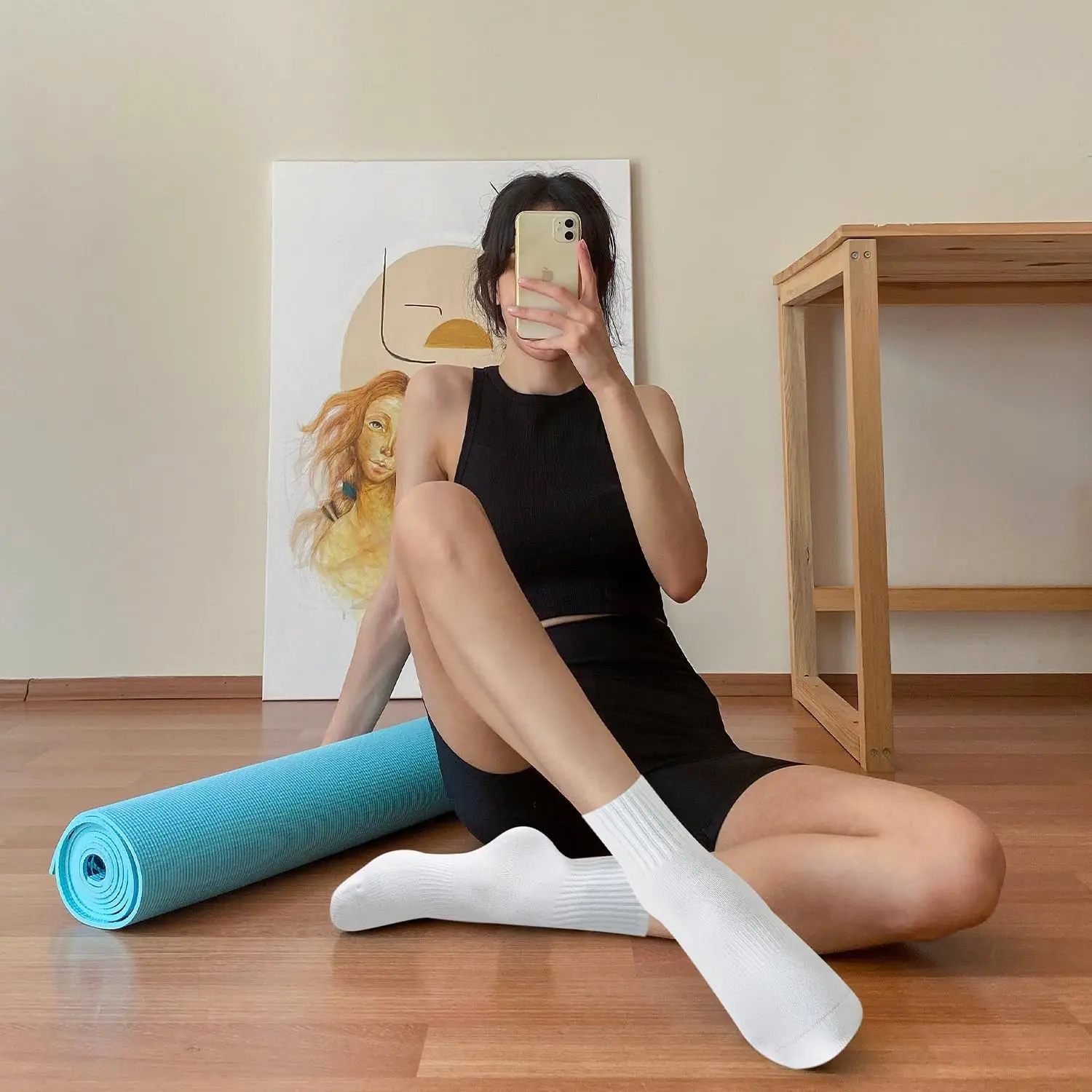4 pary damskich skarpet do jog – Grip Sock Yoga recenzja i cena