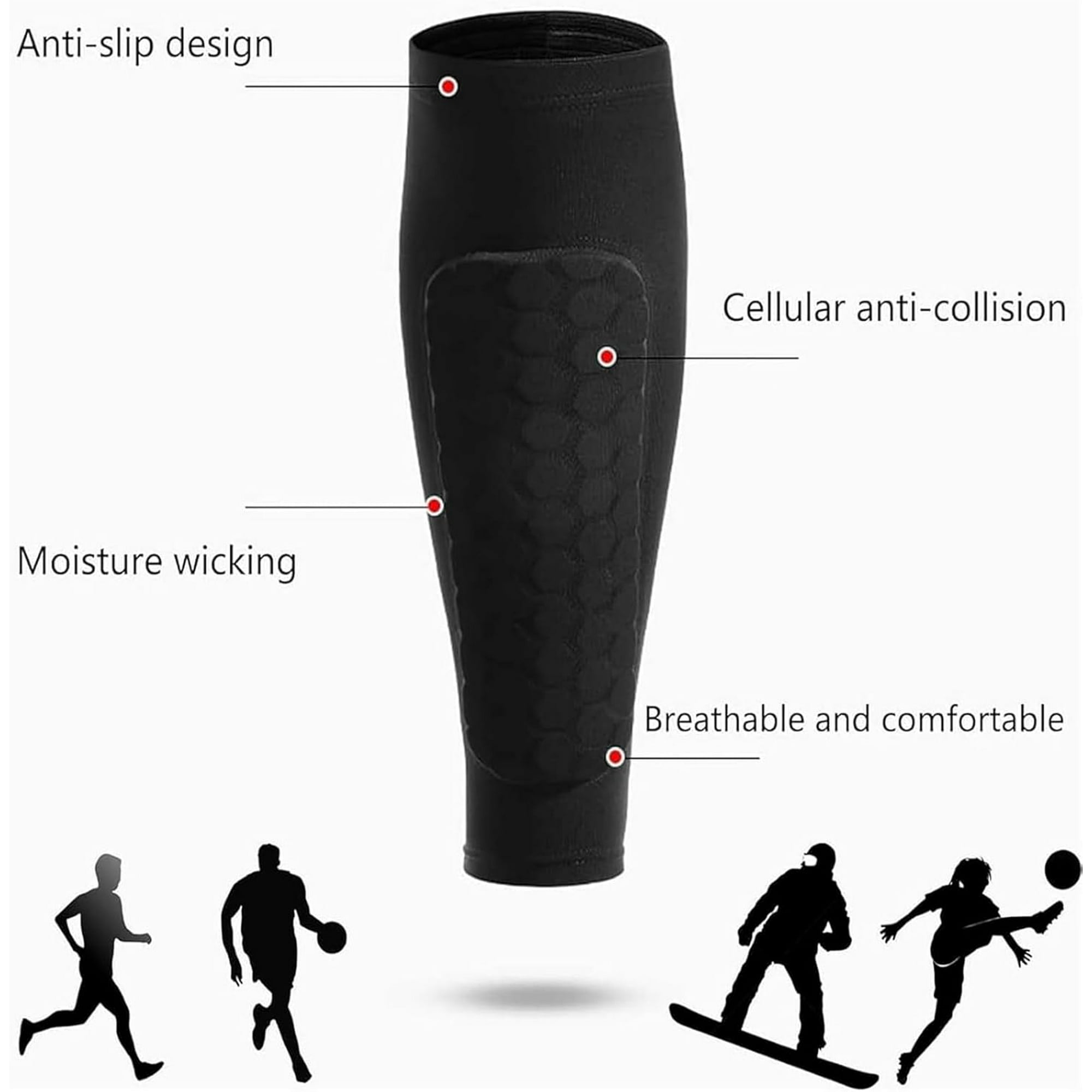 Ochraniacze na piszczele Piłka – Compression Sleeve Calf recenzja i cena