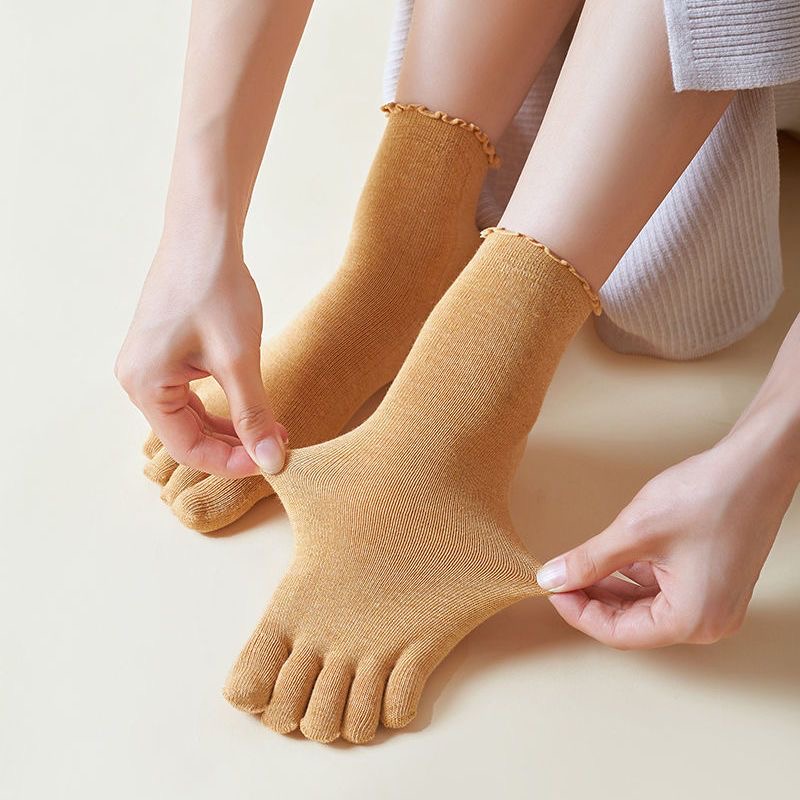 1/5 Par Bawełnianych Damskich  – Toe Sock Split recenzja i cena