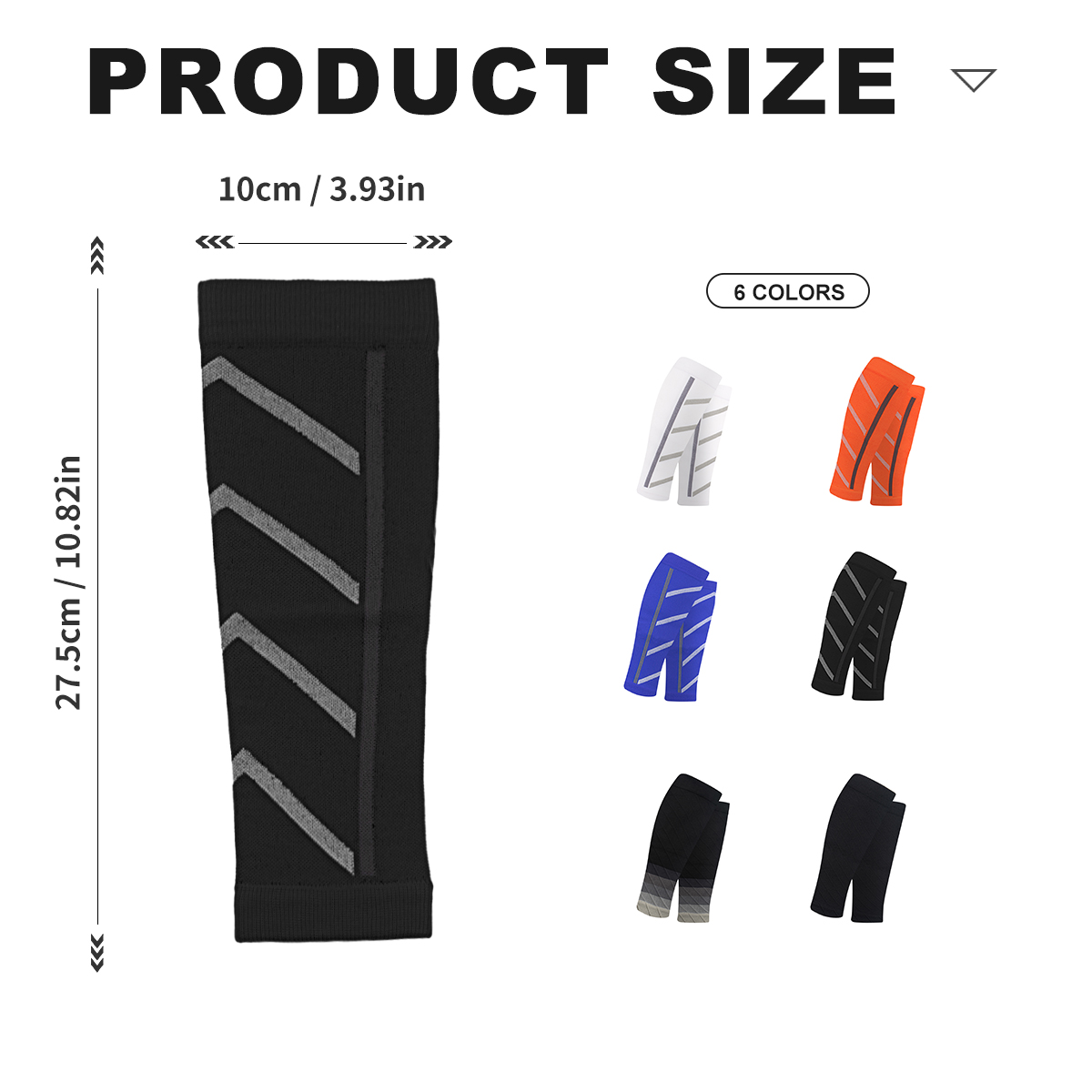 Kompresyjne skarpety sportowe  – Compression Sleeve Calf recenzja i cena