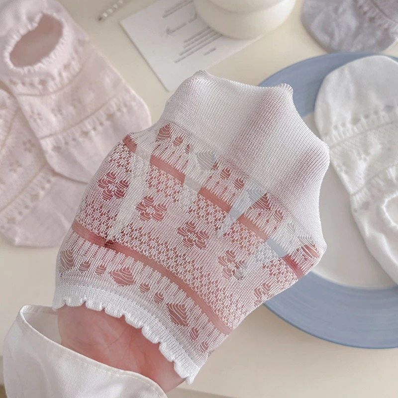 Koronkowe ażurowe skarpetki ba – Invisibility Sock Loafer recenzja i cena