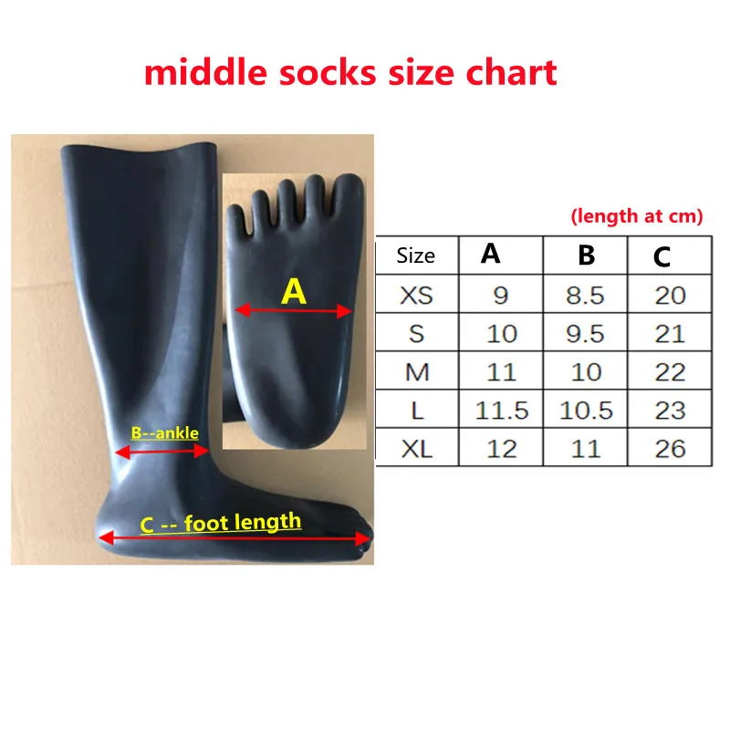 Lateksowe skarpety gumowe Gumm – Dress Sock Men recenzja i cena
