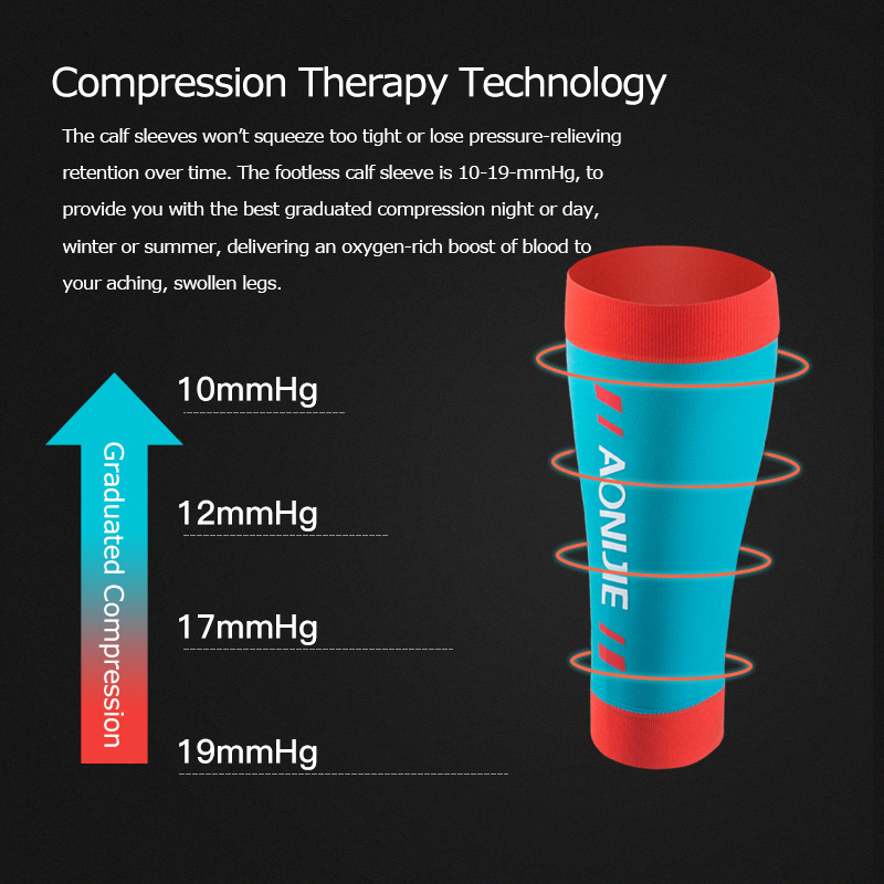 AONIJIE E4405 dzianinowe kompr – Compression Sleeve Calf recenzja i cena