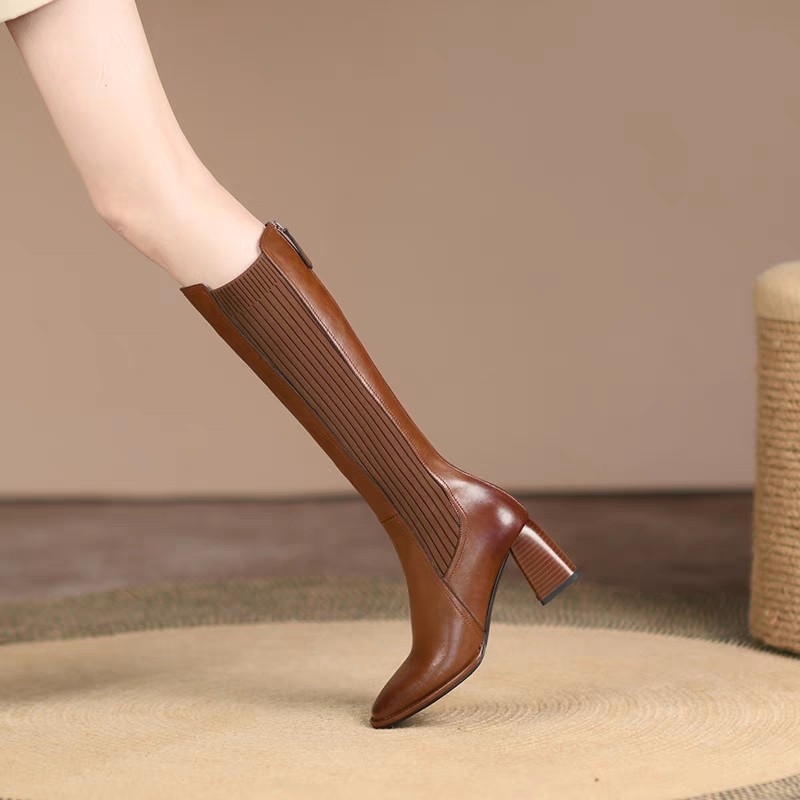 Botki damskie za kolano, sekso – Knee High Sock Women recenzja i cena