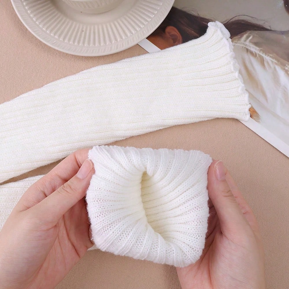 2 szt. 70cm Długie ocieplacze  – Boot Sock Slouchy recenzja i cena