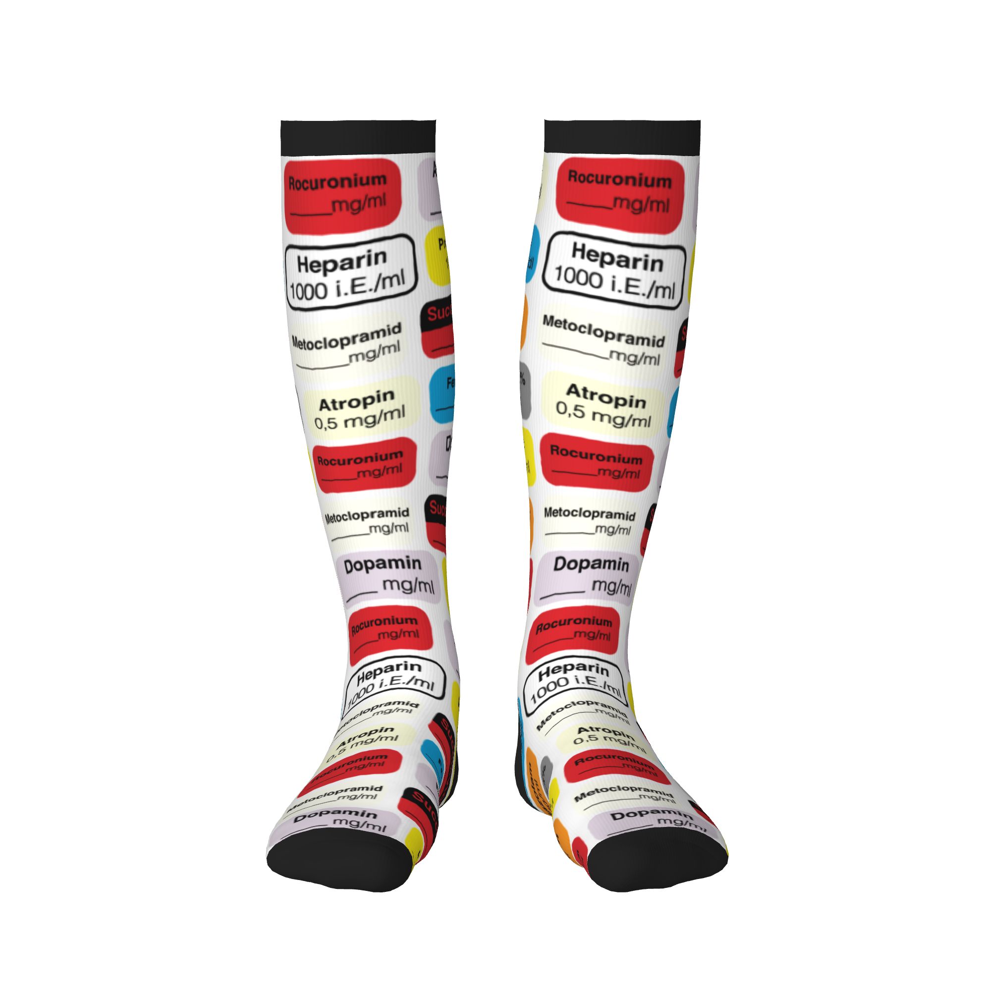 Etykiety na leki do znieczulen – Compression Sock Medical recenzja i cena