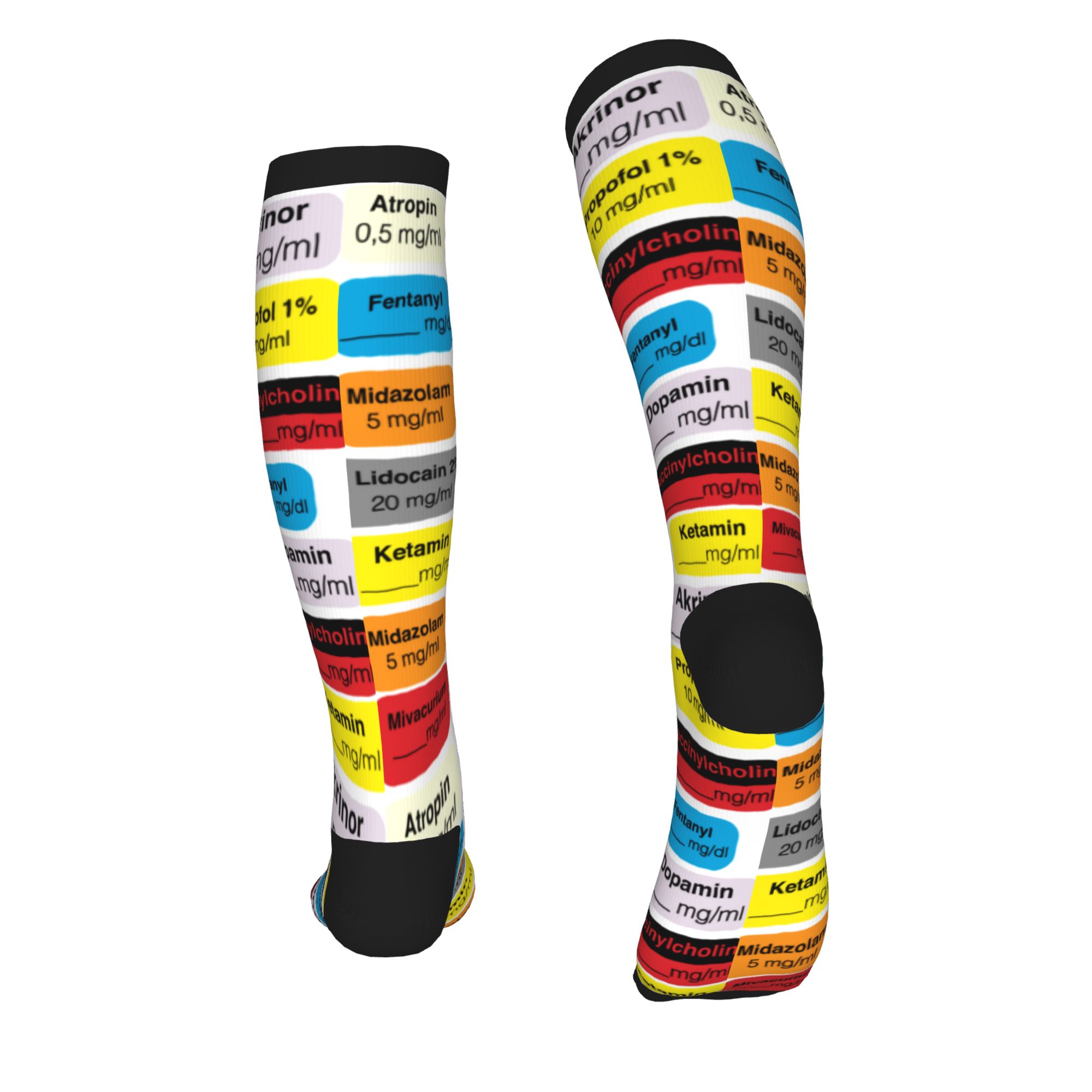 Etykiety na leki do znieczulen – Compression Sock Medical recenzja i cena