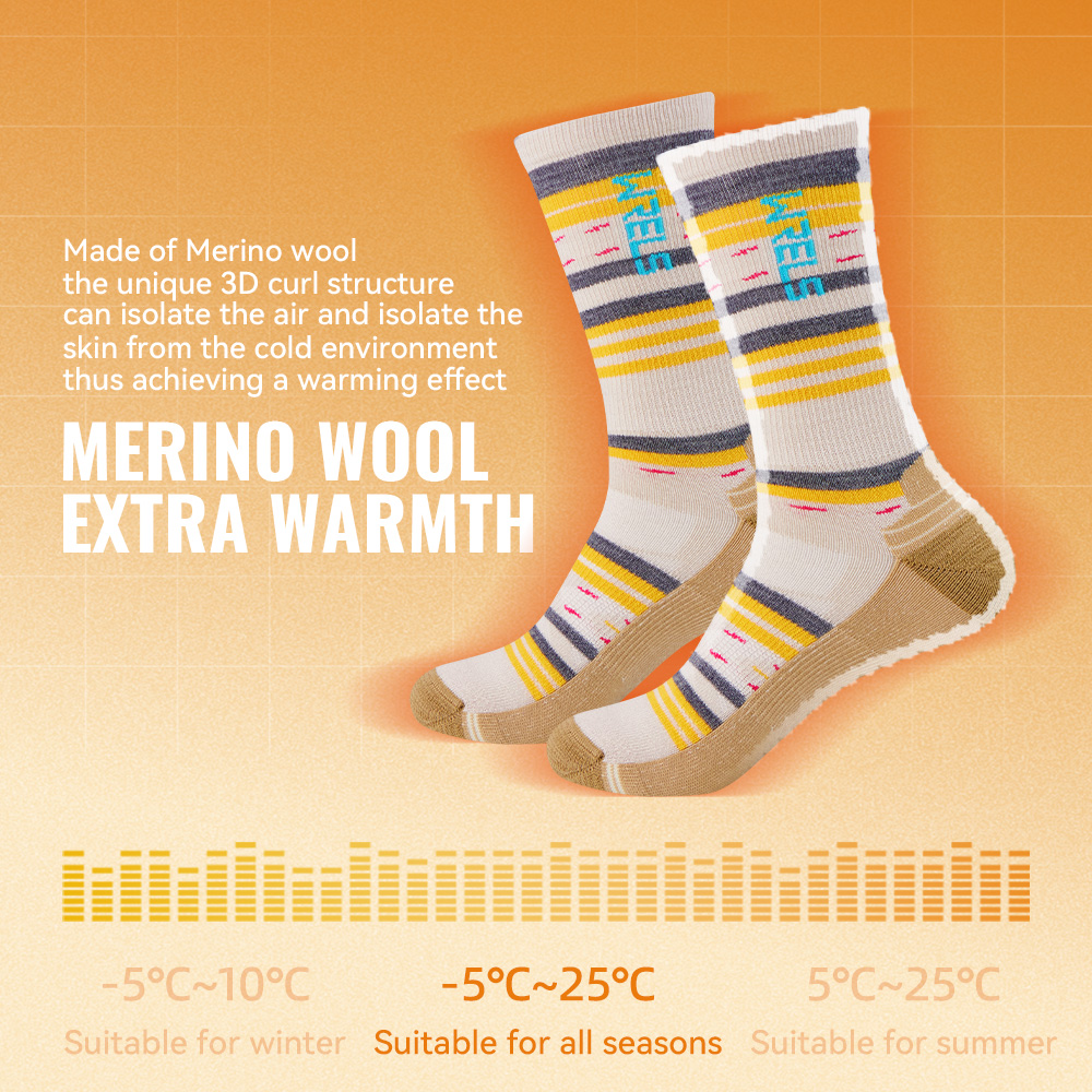 Skarpety z wełny merino WRELS  – Wool Hiking Sock recenzja i cena