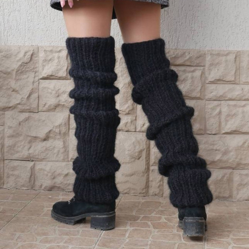 Over Knee getry gruby, dzianin – Boot Sock Slouchy recenzja i cena