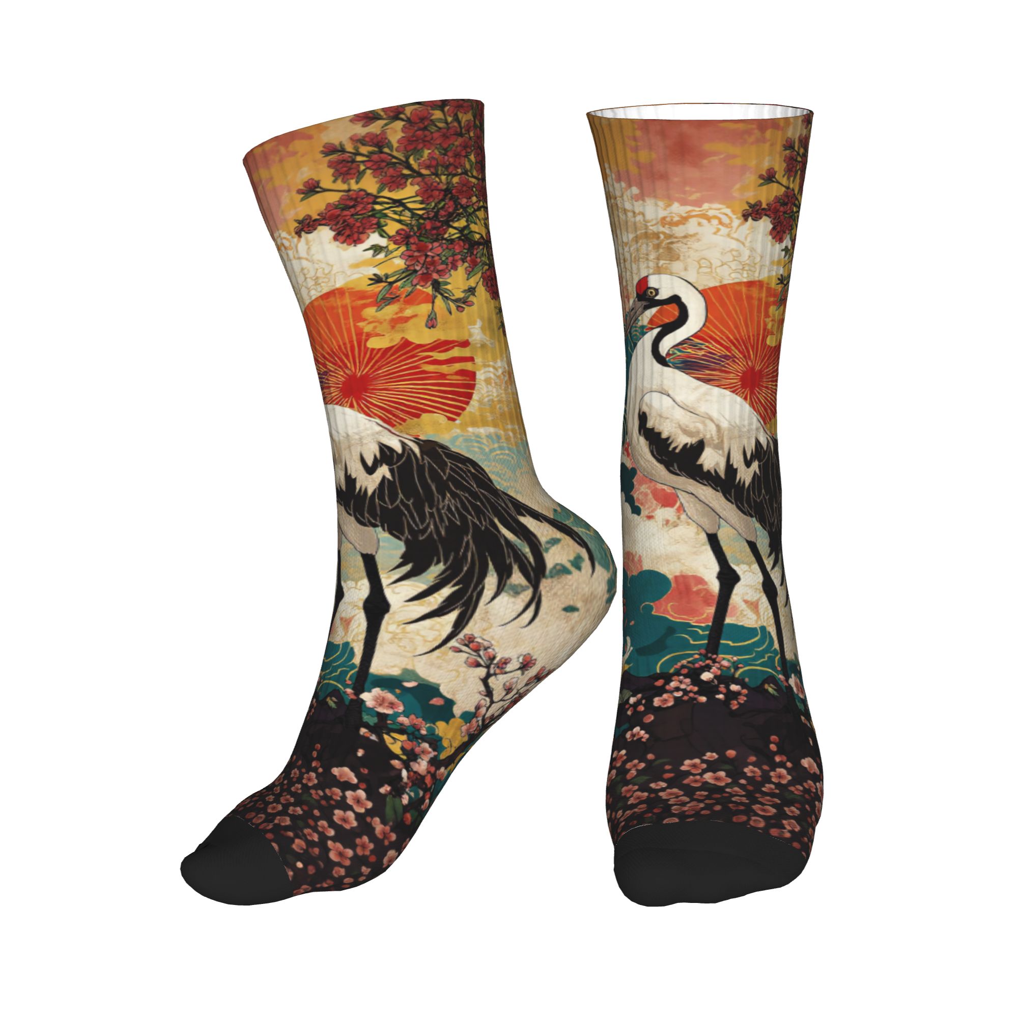 Modne męskie skarpety Ukiyo-e  – Dress Sock Men recenzja i cena