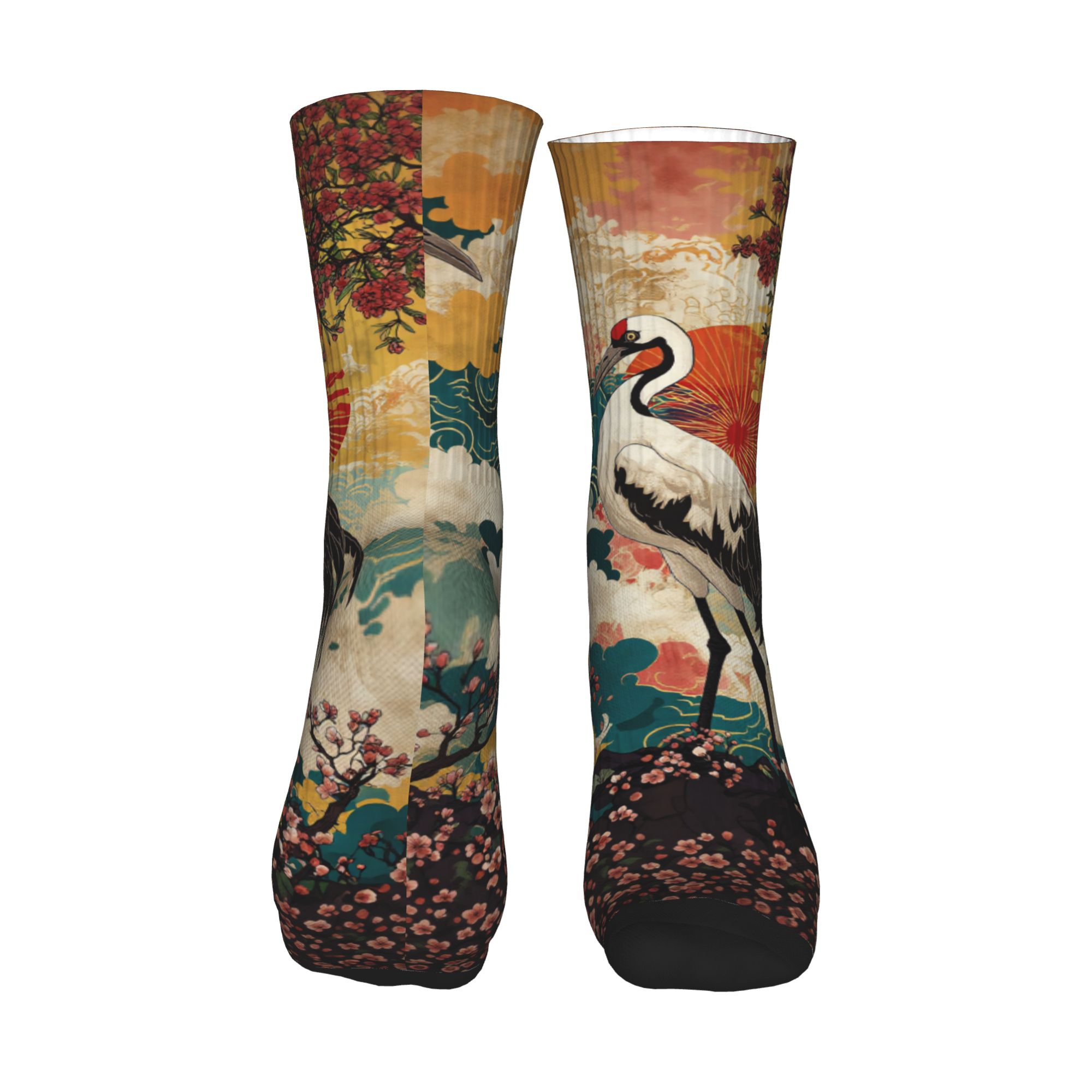 Modne męskie skarpety Ukiyo-e  – Dress Sock Men recenzja i cena
