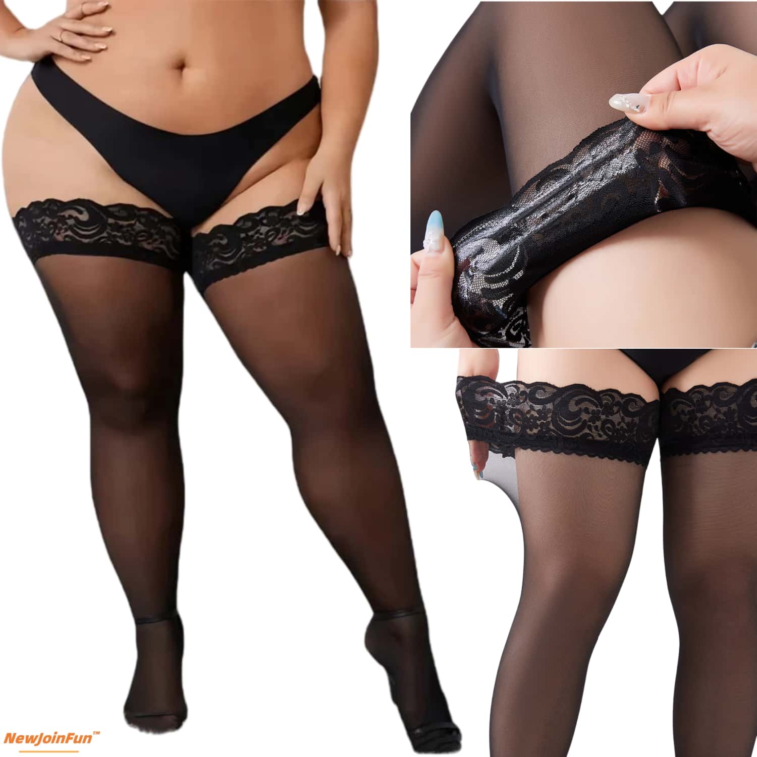5 par pończoch za kolano z kor – Thigh High Sock Stay Up recenzja i cena